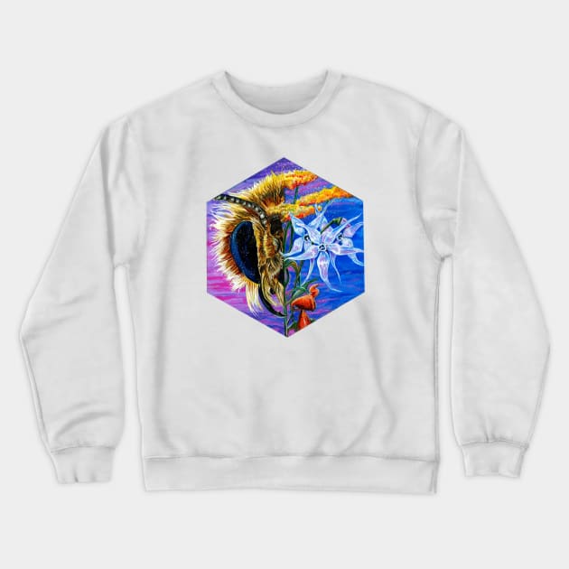 StarDust Pollen Crewneck Sweatshirt by Jackals Eden Media